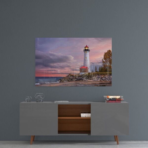 Deniz Feneri Cam Tablo