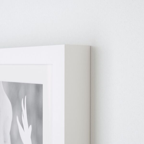 Ahşap Çerçeve Beyaz 50x23 cm RIBBA