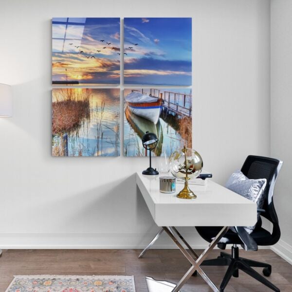 Sazlıklar Quadro Cam Tablo