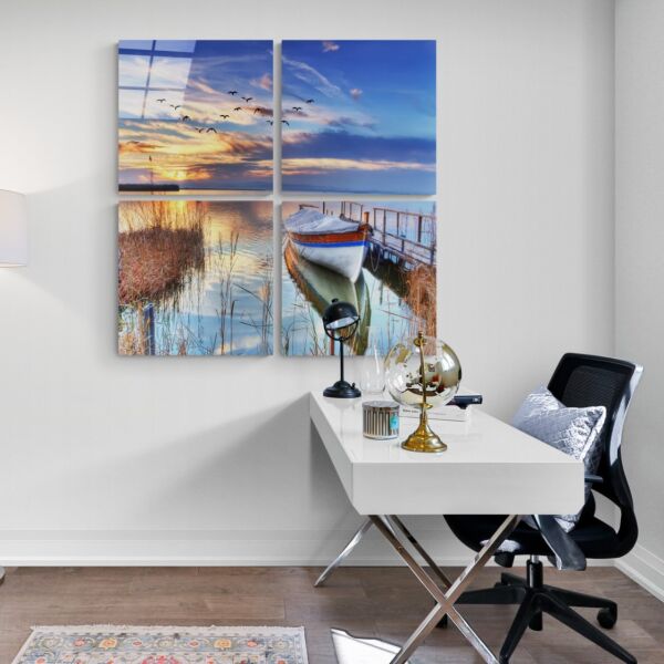 Sazlıklar Quadro Cam Tablo