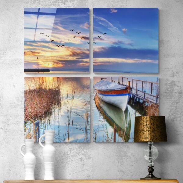 Sazlıklar Quadro Cam Tablo