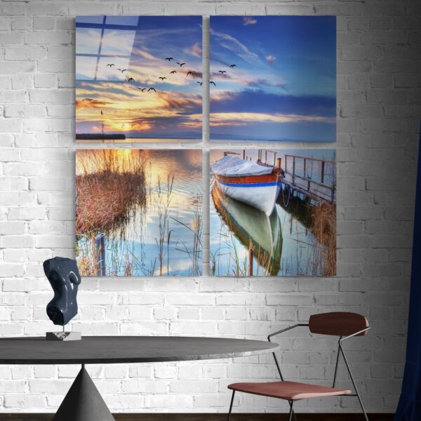 Sazlıklar Quadro Cam Tablo