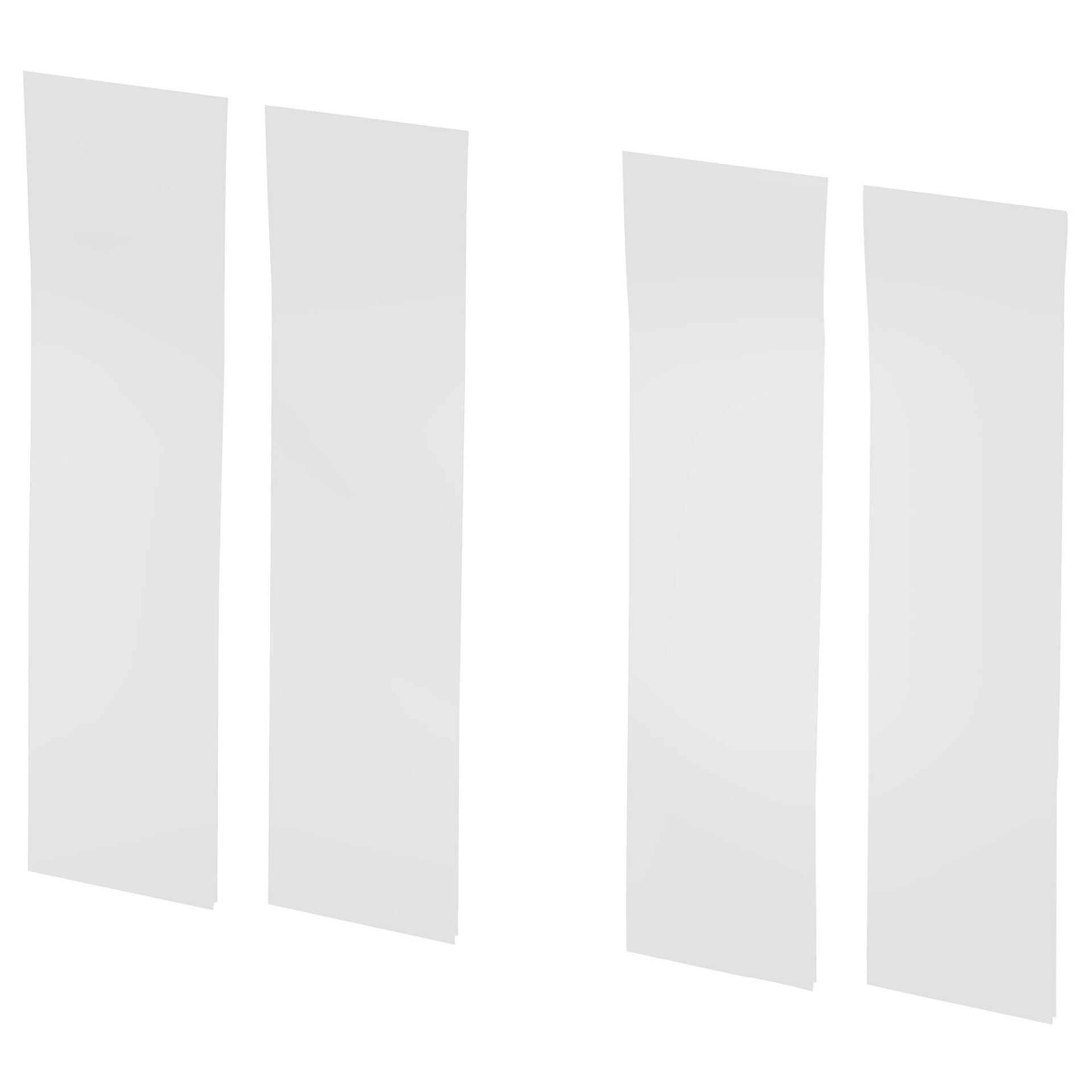 ALFTA Çift Taraflı Beyaz Bant 4'lü