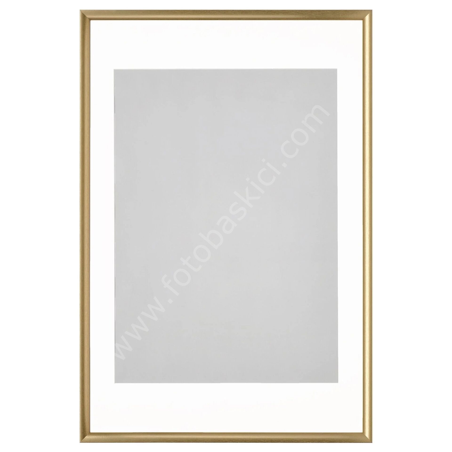 Altın Renk Çerçeve 61x91 cm SILVERHÖJDEN