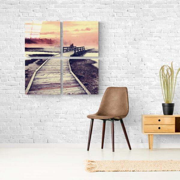 İskele Quadro Cam Tablo