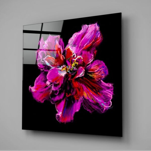 Çiçek Cam Tablo No:4068