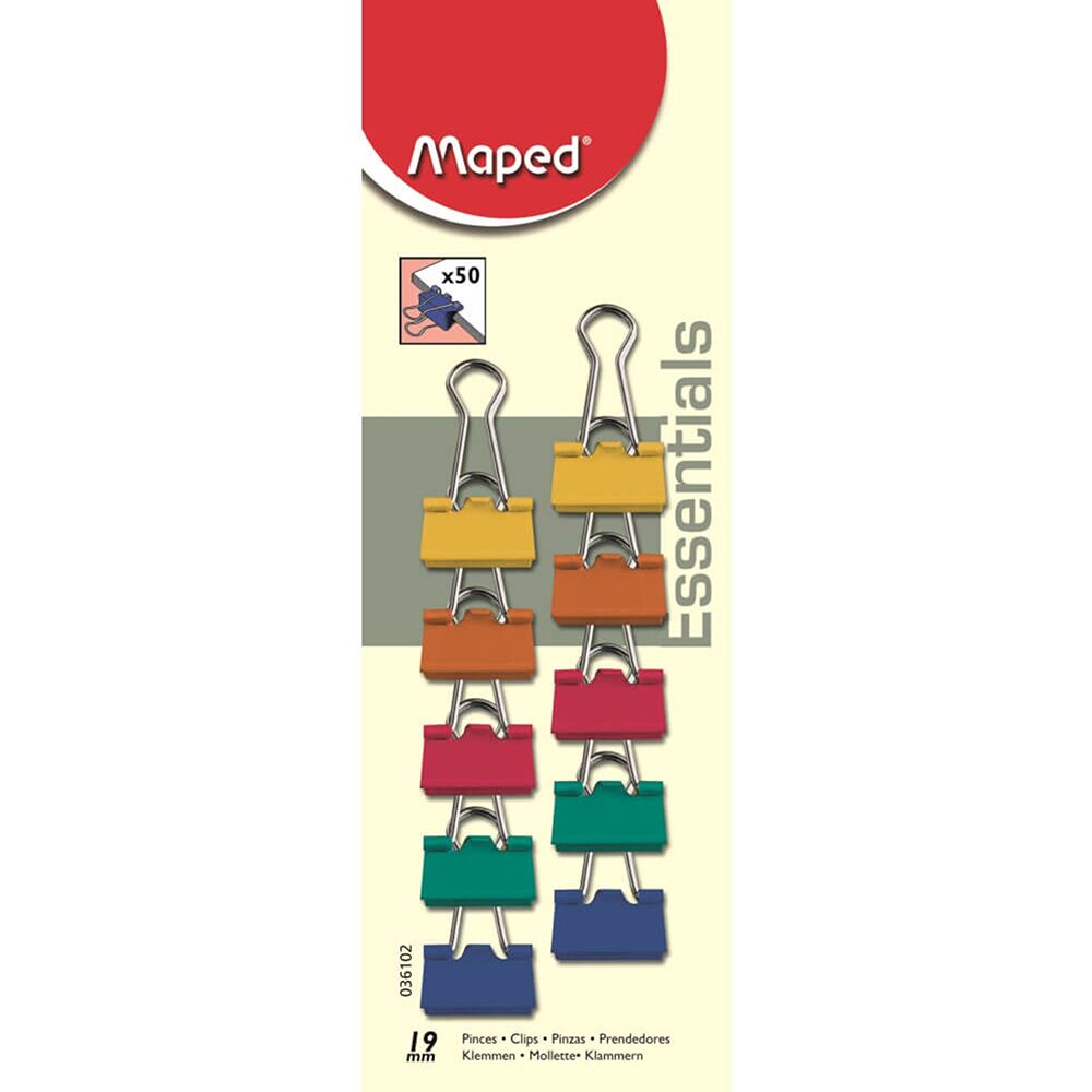 Karışık Renkli Kıskaç 10’lu (19 mm)