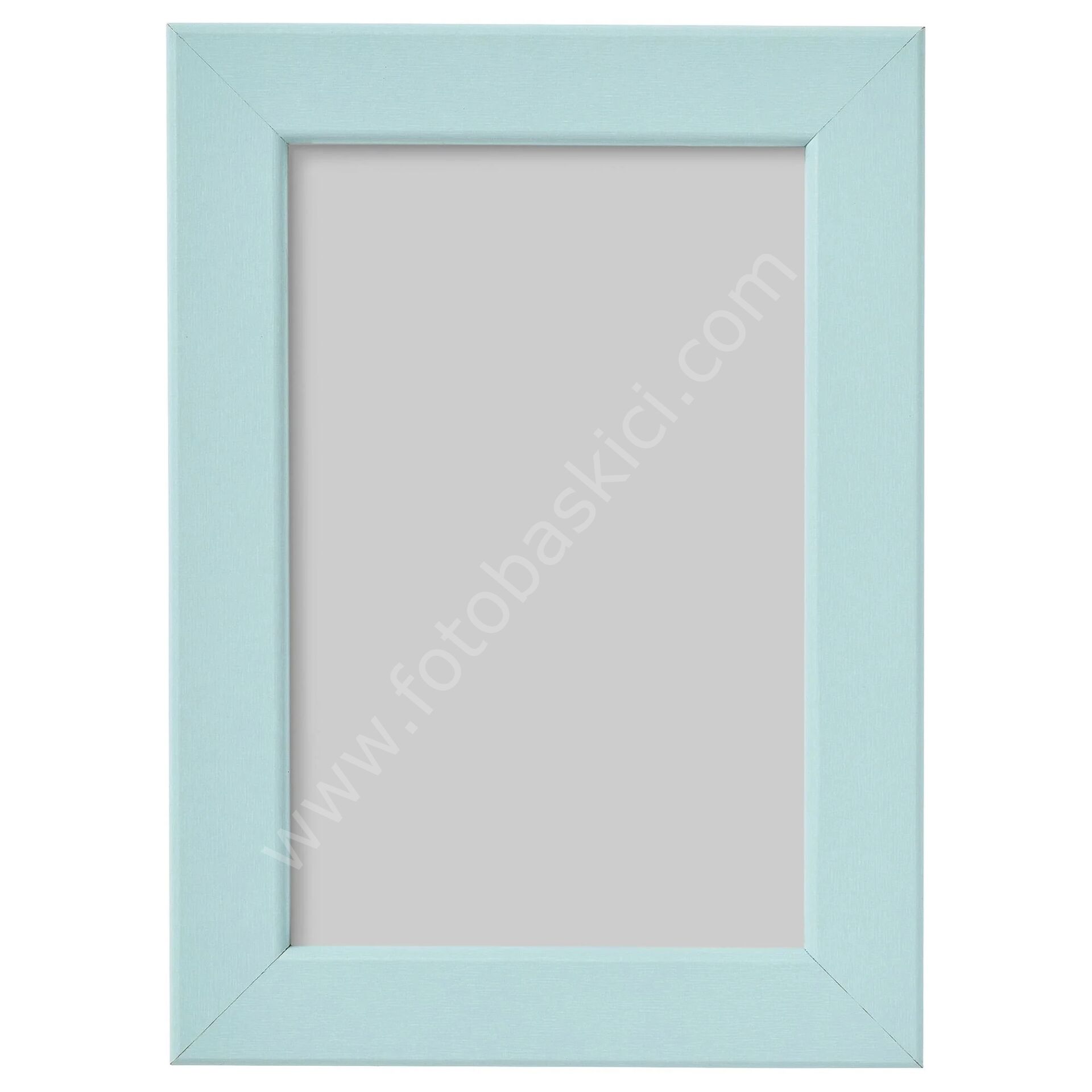 Ahşap Çerçeve Açık Mavi 10x15 cm FISKBO