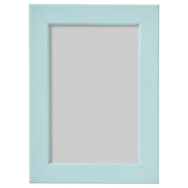 Ahşap Çerçeve Açık Mavi 10x15 cm FISKBO