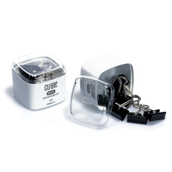 MAS 1260 Cubbie Omega Siyah Kıskaç (19 mm) Kutulu