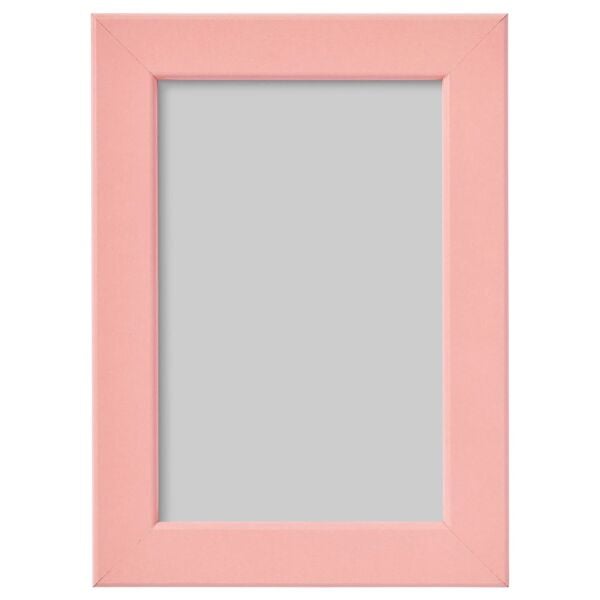 Ahşap Çerçeve Pembe 10x15 cm FISKBO