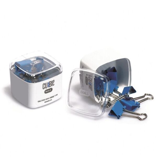 MAS 1266 Cubbie Omega Renkli Kıskaç (19 mm) Kutulu