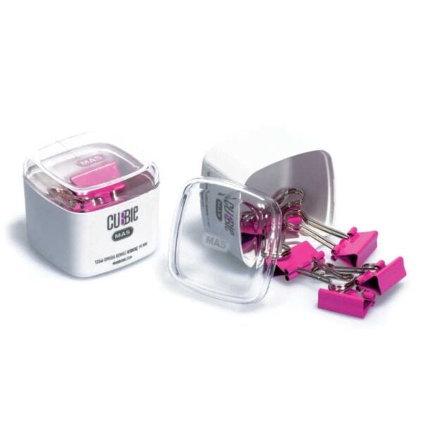 MAS 1266 Cubbie Omega Renkli Kıskaç (19 mm) Kutulu