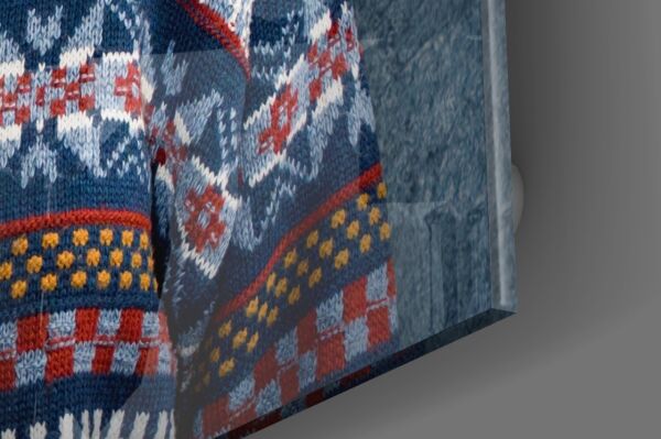 Geyik Kafa Cam Tablo