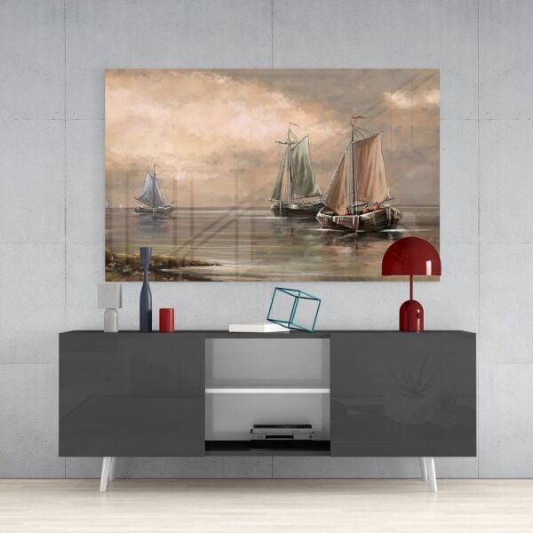 Yelkenliler Cam Tablo