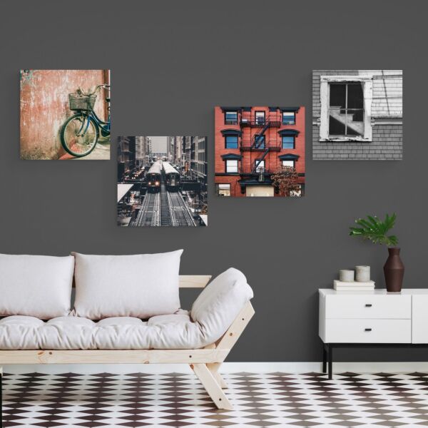 Şehir Quadro Cam Tablo