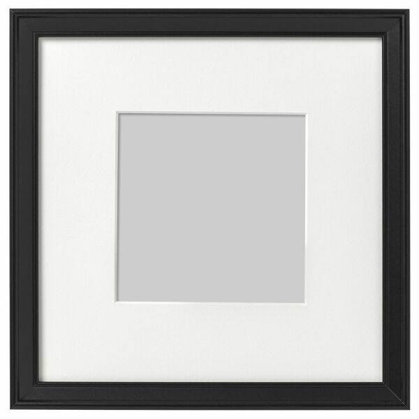 Ahşap Çerçeve Siyah 23x23 cm KNOPPANG