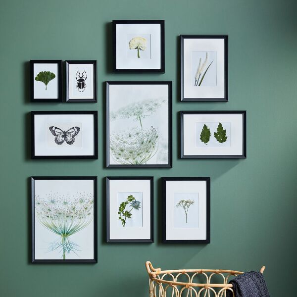 Ahşap Çerçeve Siyah 23x23 cm KNOPPANG