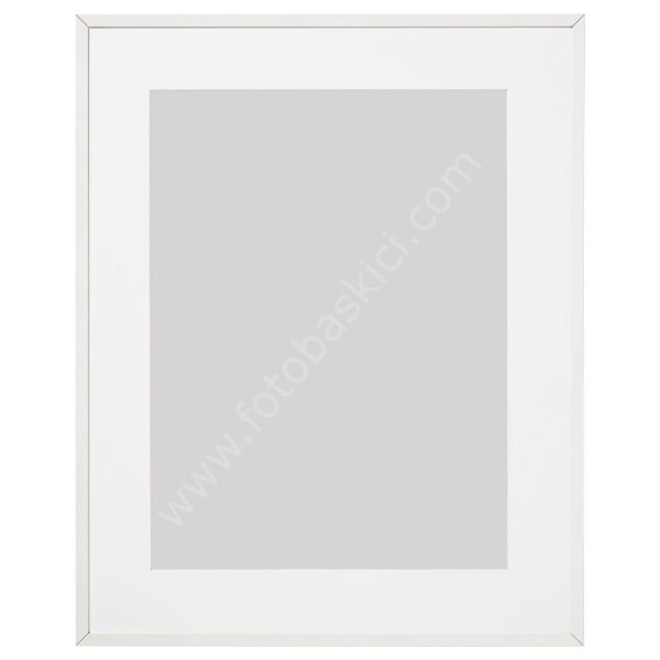 Alüminyum Çerçeve Beyaz 40x50 cm LOMVIKEN