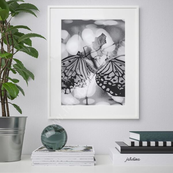 Alüminyum Çerçeve Beyaz 40x50 cm LOMVIKEN