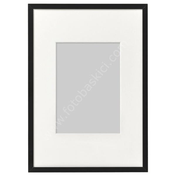 Alüminyum Çerçeve Siyah 21x30 cm LOMVIKEN