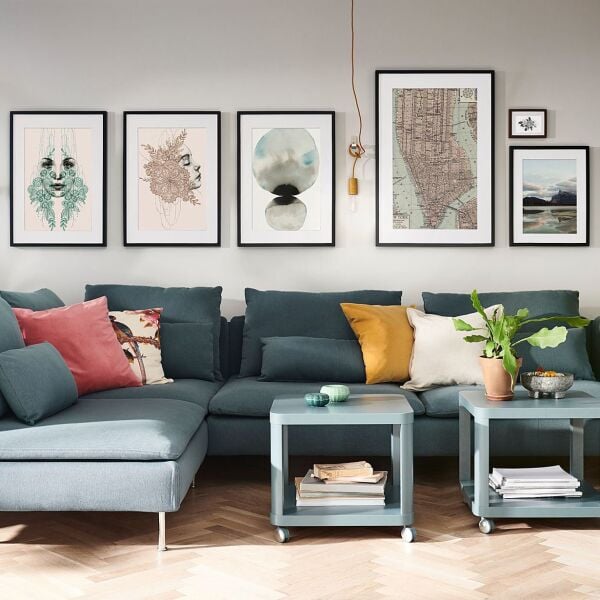 Ahşap Çerçeve Siyah 50x70 cm KNOPPANG