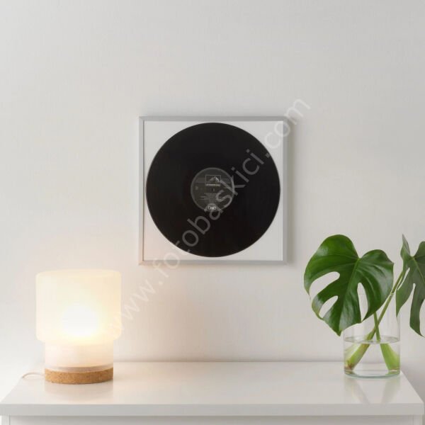 Alüminyum Çerçeve Gri 32x32 cm LOMVIKEN