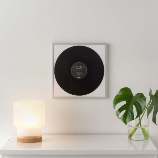 Alüminyum Çerçeve Gri 32x32 cm LOMVIKEN