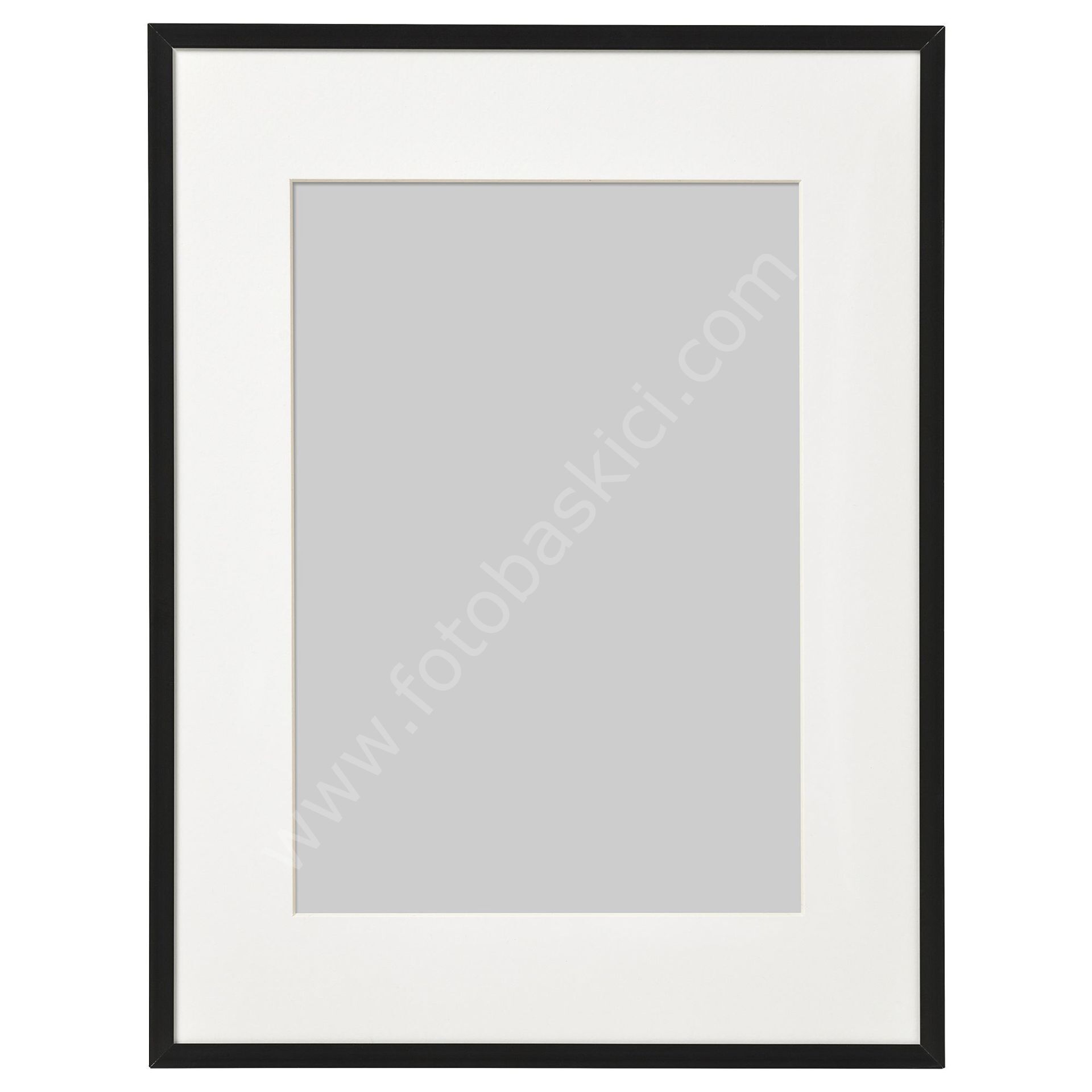 Alüminyum Çerçeve Siyah 30x40 cm LOMVIKEN