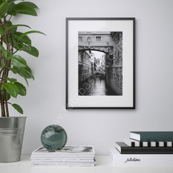 Alüminyum Çerçeve Siyah 30x40 cm LOMVIKEN