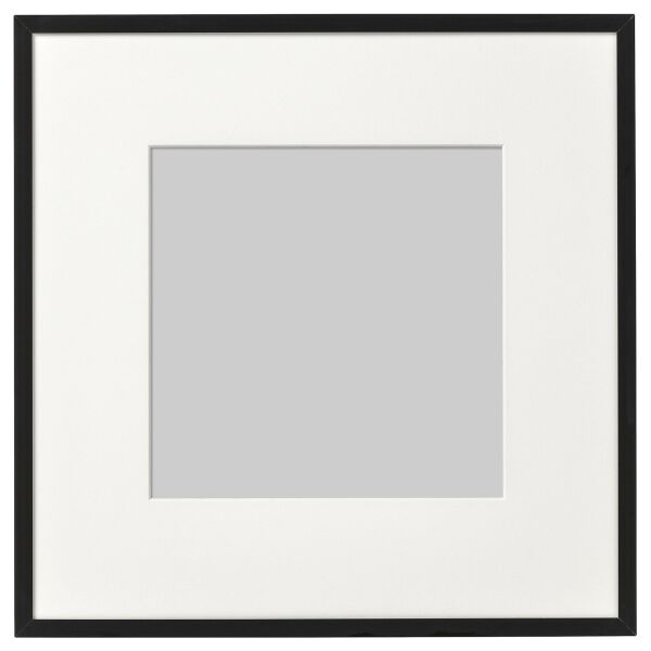 Alüminyum Çerçeve Siyah 32x32 cm LOMVIKEN