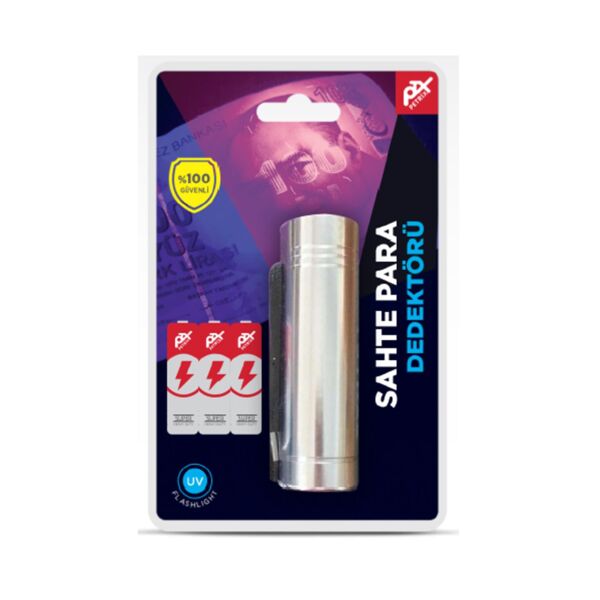 UV Mor Işıklı Sahte Para Feneri