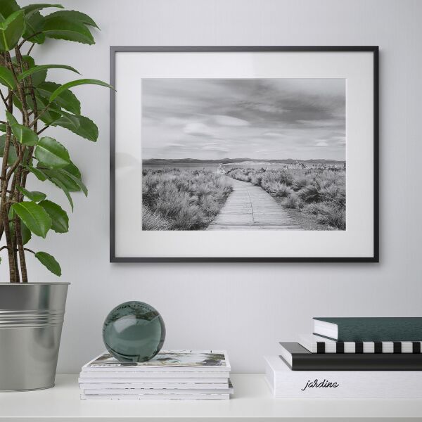 Alüminyum Çerçeve Siyah 40x50 cm LOMVIKEN