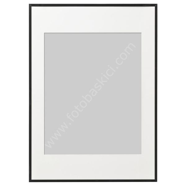 Alüminyum Çerçeve Siyah 50x70 cm LOMVIKEN