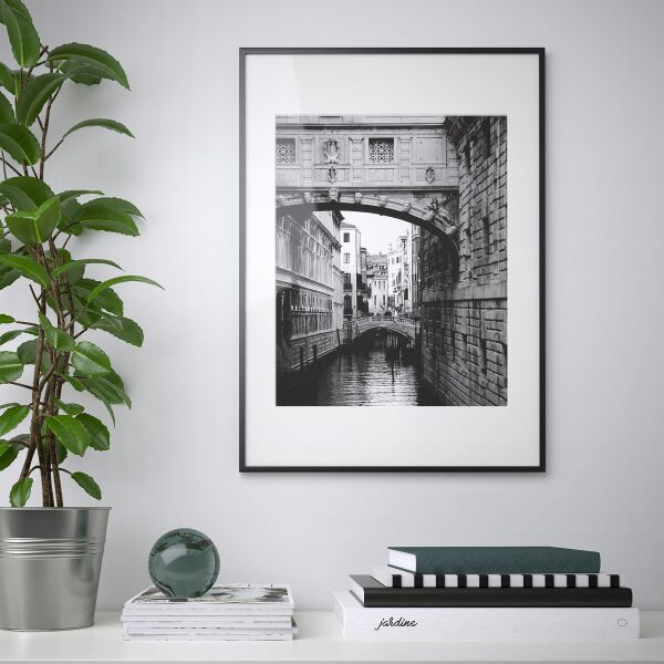 Alüminyum Çerçeve Siyah 50x70 cm LOMVIKEN