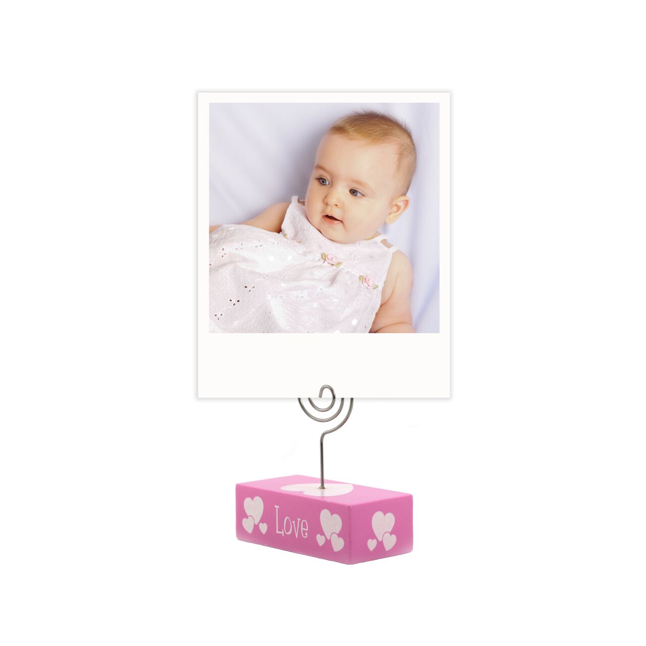 Fotoğraf ve Kart Tutucu Bellboy - Pembe