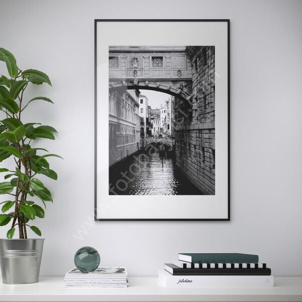 Alüminyum Çerçeve Siyah 61x91 cm LOMVIKEN