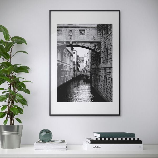 Alüminyum Çerçeve Siyah 61x91 cm LOMVIKEN