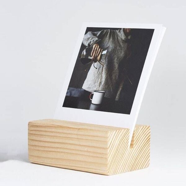 Ahşap Fotoğraf Tutucu Vitrin