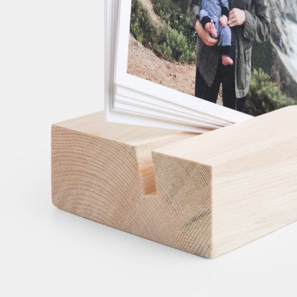 Ahşap Fotoğraf Tutucu Vitrin