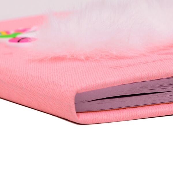 Kalemli ve Kutulu Anı Defteri (Pembe) 17x20 cm