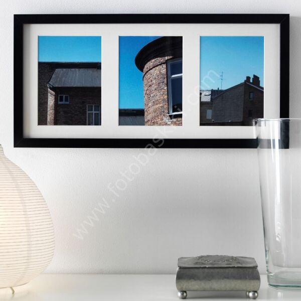 Ahşap Çerçeve Siyah 50x23 cm RIBBA