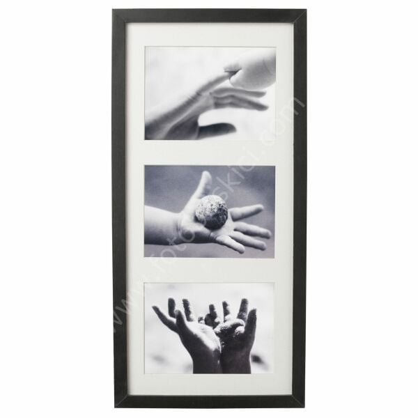 Ahşap Çerçeve Siyah 50x23 cm RIBBA