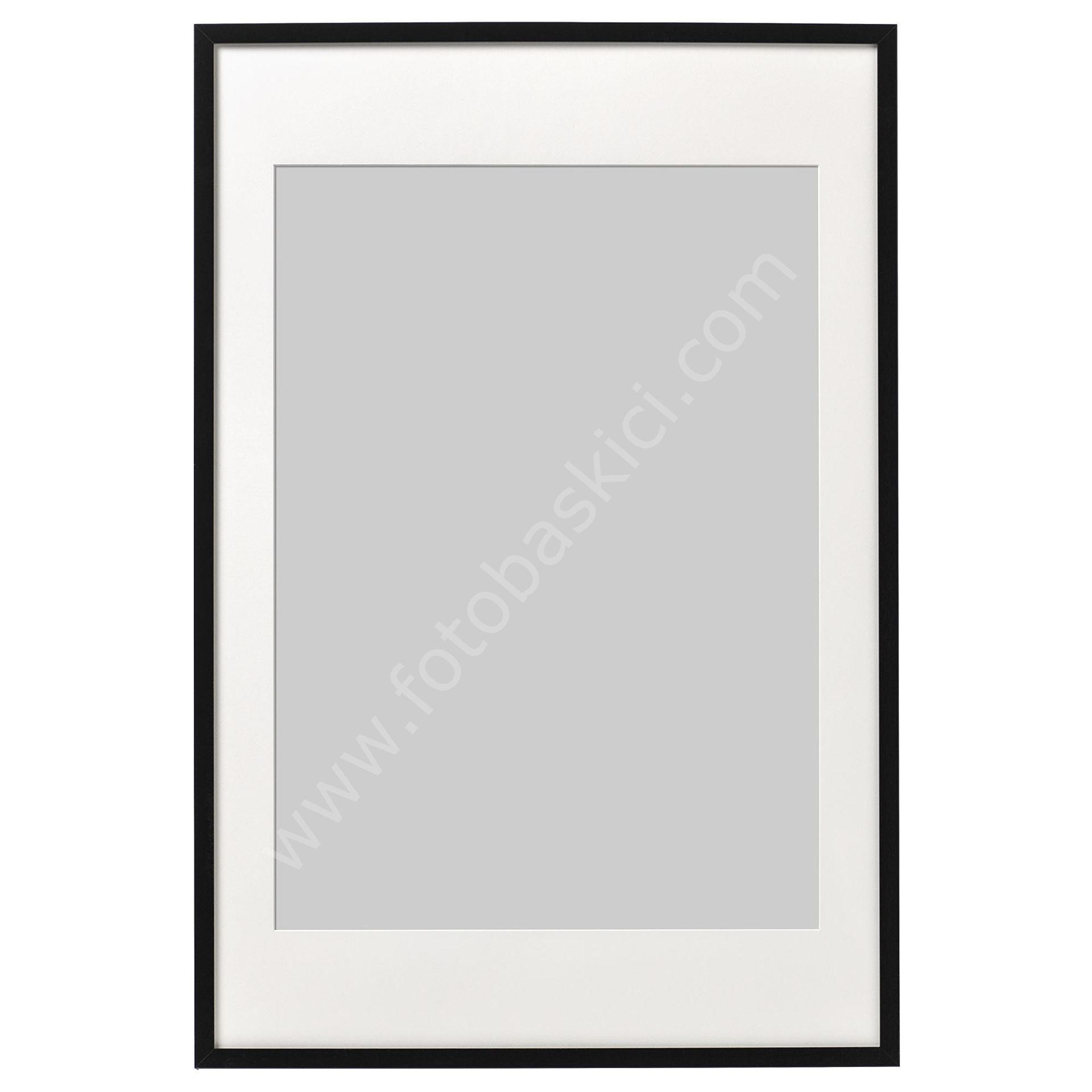 Ahşap Çerçeve Siyah 61x91 cm RIBBA