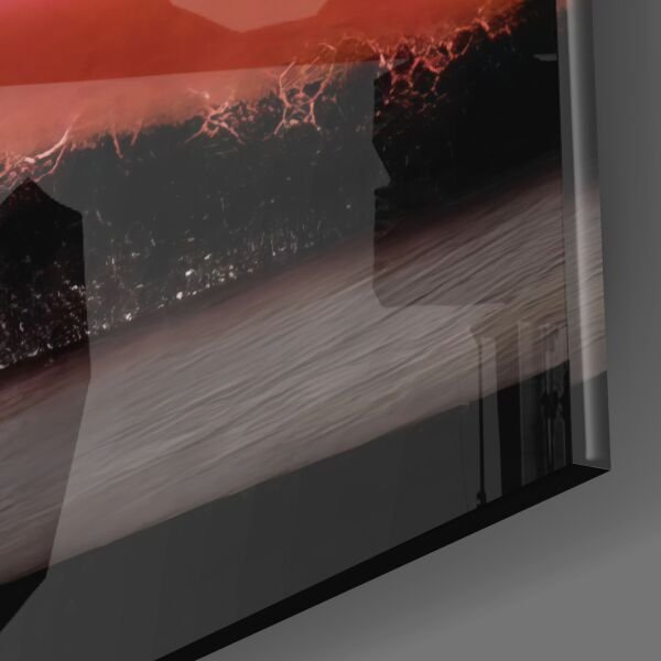 Dövüş Kulübü Cam Tablo