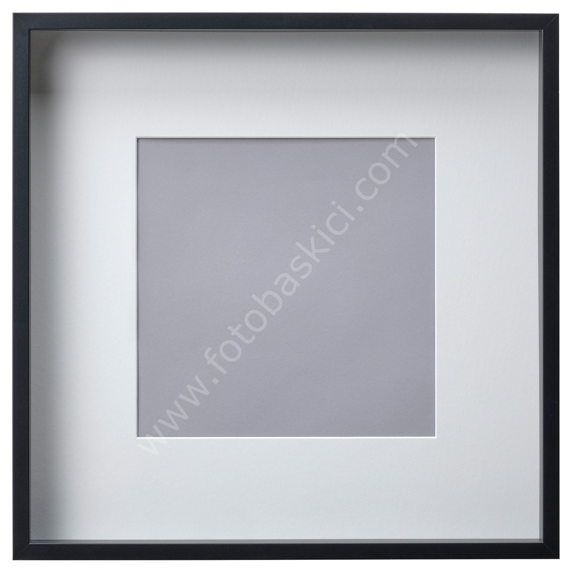 Ahşap Çerçeve Siyah 50x50 cm SANNAHED