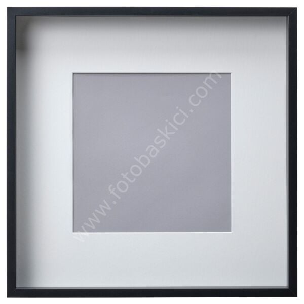 Ahşap Çerçeve Siyah 50x50 cm SANNAHED
