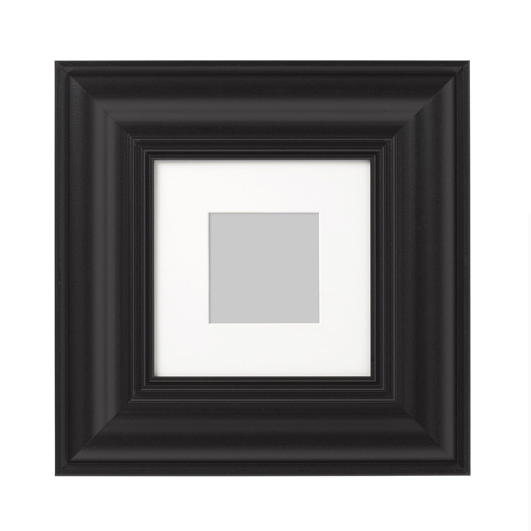 Ahşap Çerçeve Siyah 20x20 cm SKATTEBY