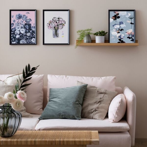 Çerçeve Rafı Bambu 75 cm