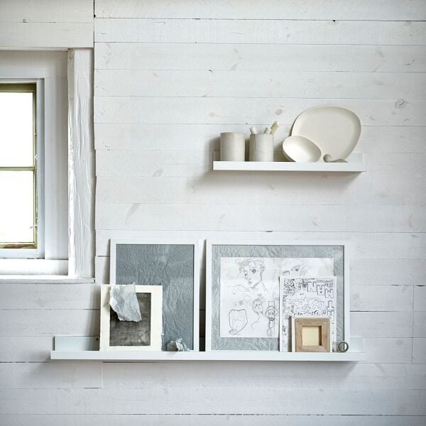 Çerçeve Rafı Beyaz 55 cm